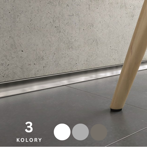 Listwa cokołowa aluminium METAL LINE AF-M DESIGN Profilpas - LISTWY.NET