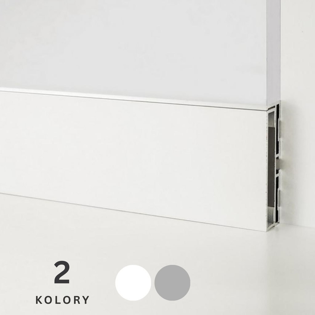 Listwa przypodłogowa METAL LINE 87 88 PROFILPAS - LISTWY.NET