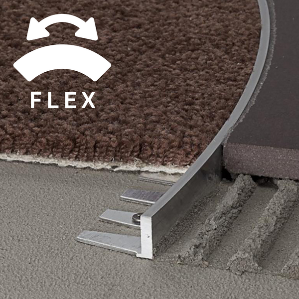 Profil łączący aluminiowy do gięcia PROANGLE B FLEX PROFILPAS - LISTWY.NET