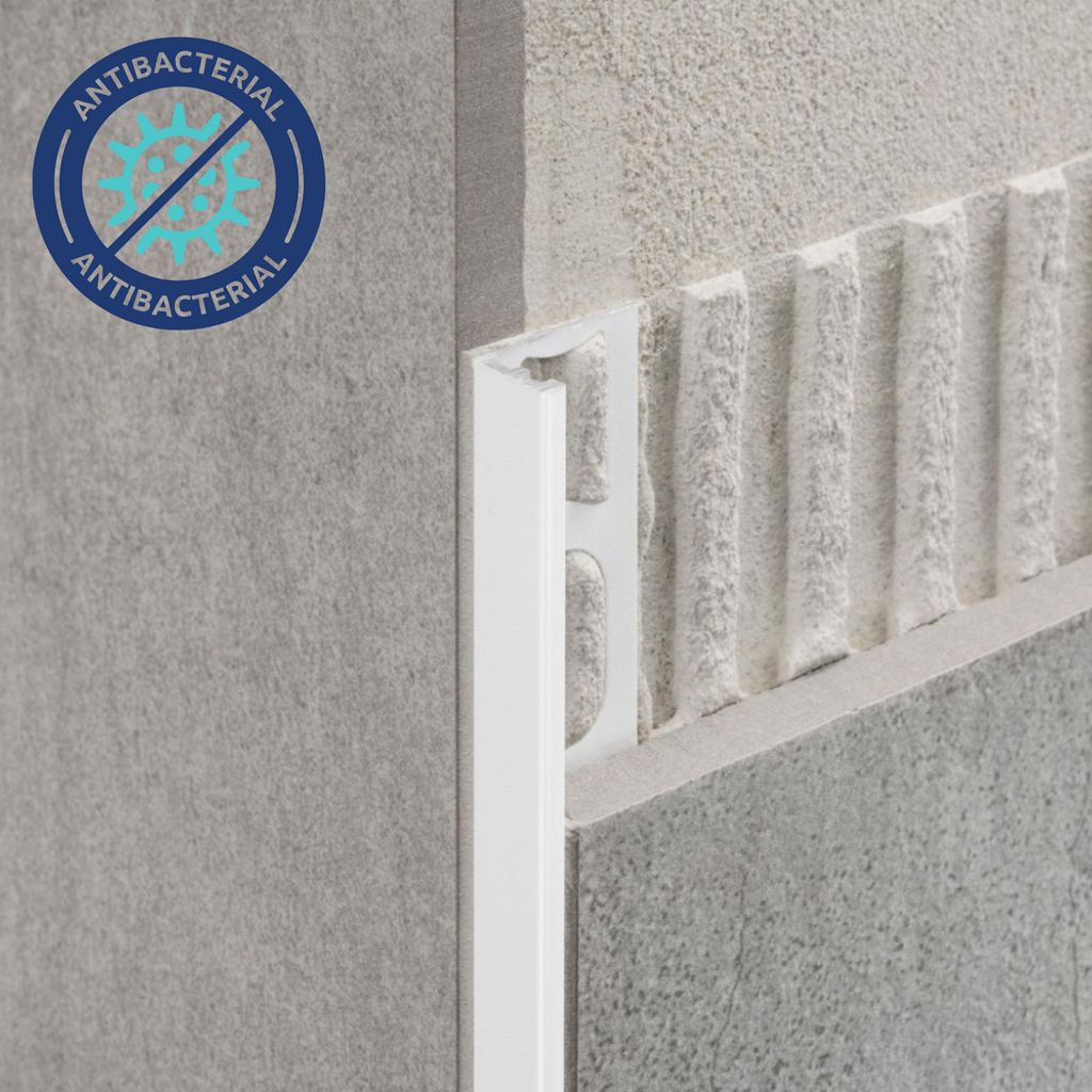 Antybakteryjny profil narożny aluminium PROANGLE PROFILPAS - LISTWY.NET