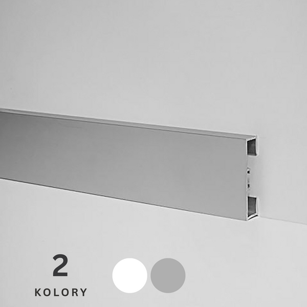 Listwa przypodłogowa aluminium METAL LINE 89/613 PROFILPAS - LISTWY.NET