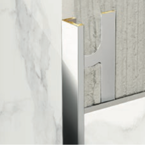 Profil narożny PROANGLE mosiądz chromowany PROFILPAS