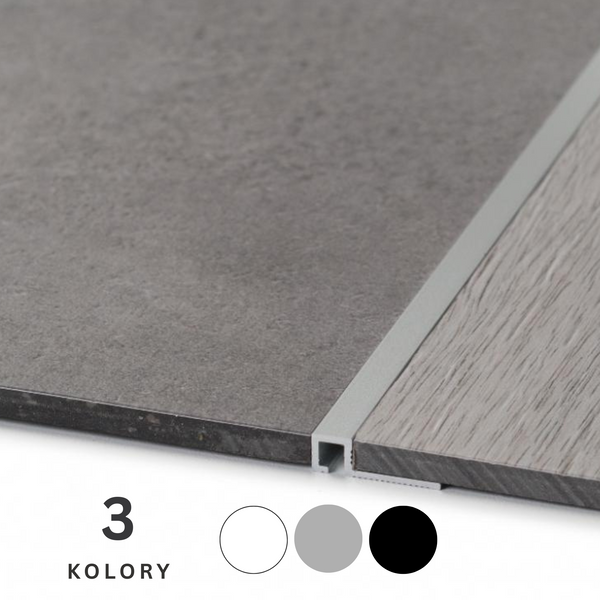 Profil łączący do paneli PROANGLE Q aluminium PROFILPAS - LISTWY.NET