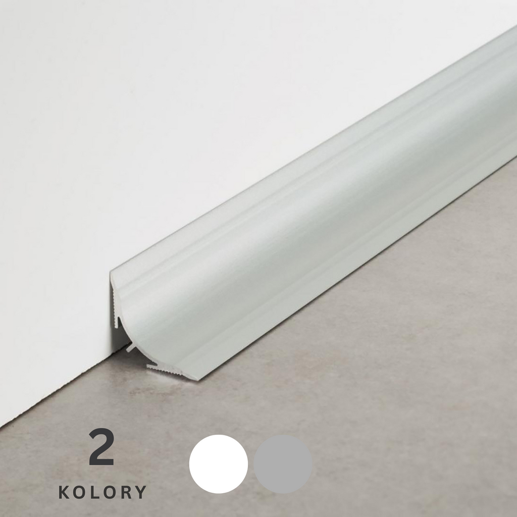 Profil narożny wewnętrzny aluminium PROROUND B PROFILPAS - LISTWY.NET