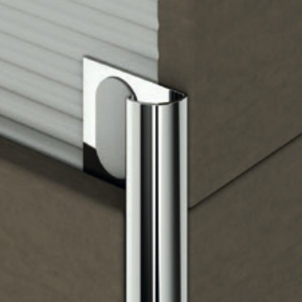 Profil narożny PROTRIM mosiądz chromowany PROFILPAS - LISTWY.NET