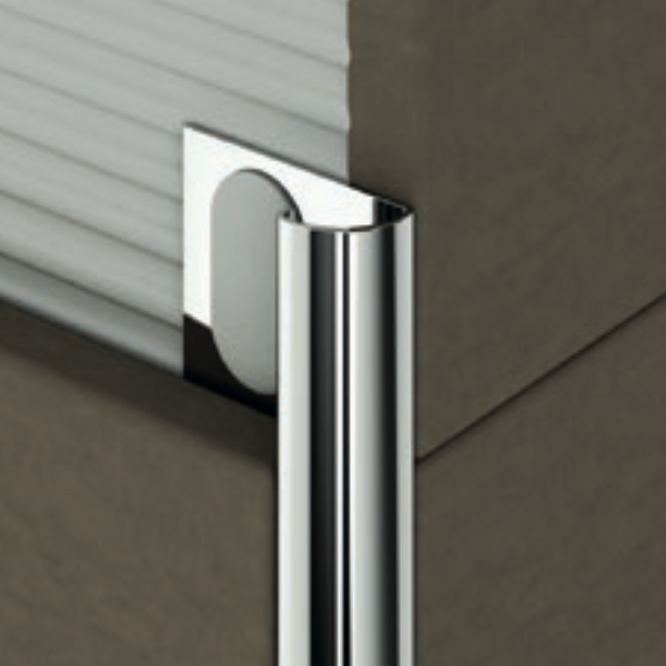 Profil narożny PROTRIM mosiądz chromowany PROFILPAS - LISTWY.NET