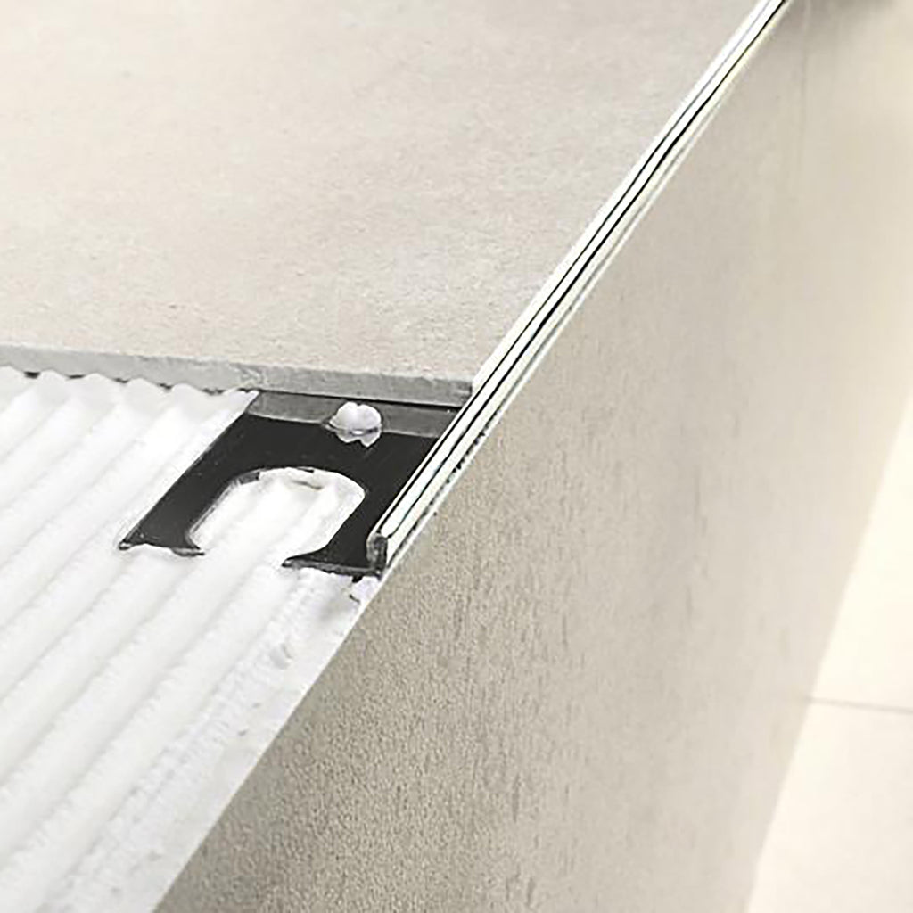 Profil łączący PROANGLE stal nierdzewna PROFILPAS - LISTWY.NET